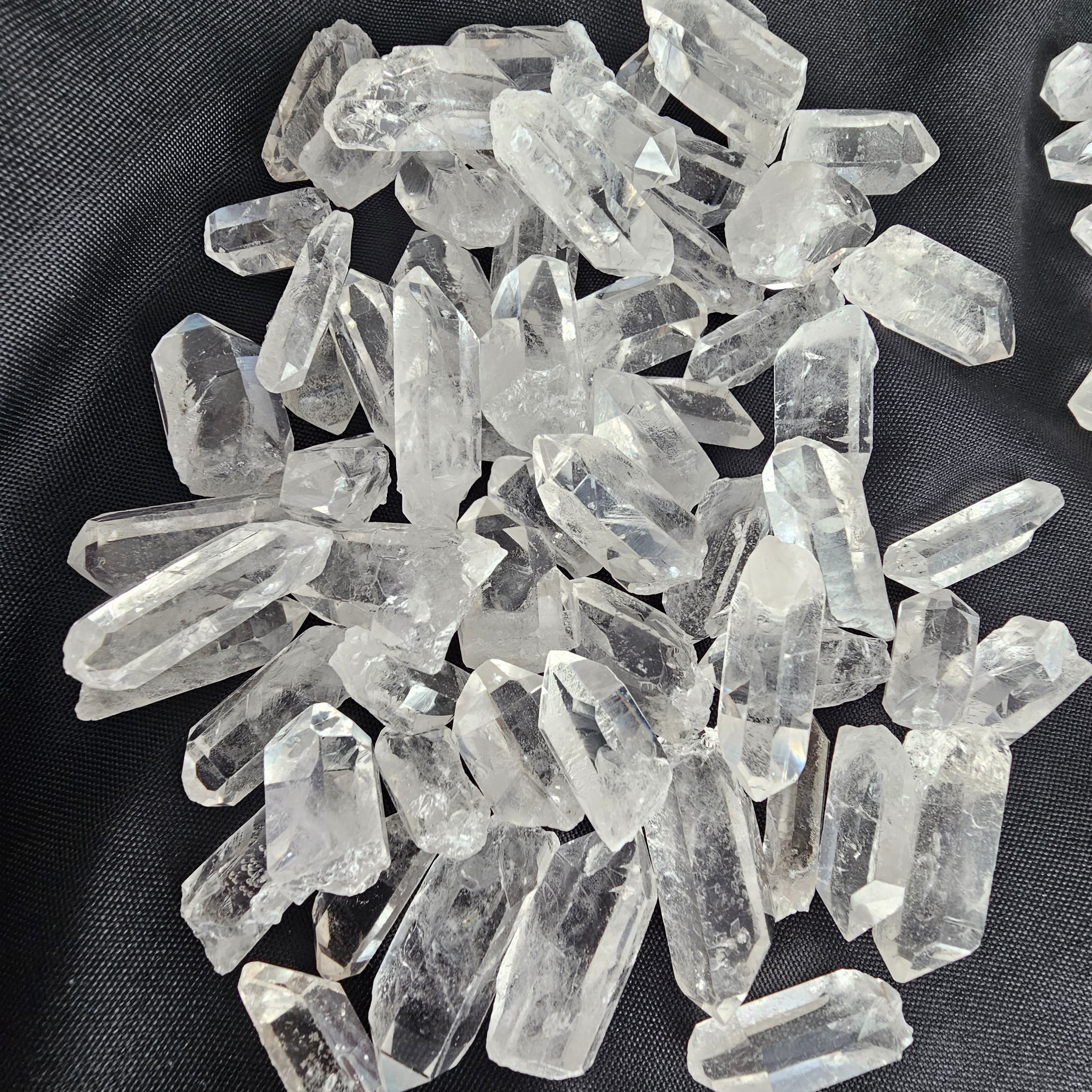 Grade AAA Small Quartz Crystal Points 1lb