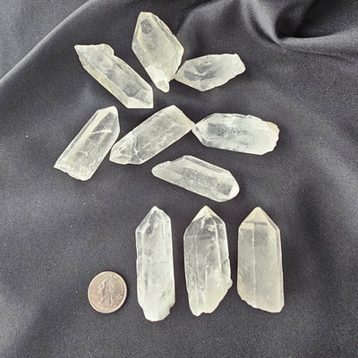 A Grade 2"-3" Large Quartz Points 1lb